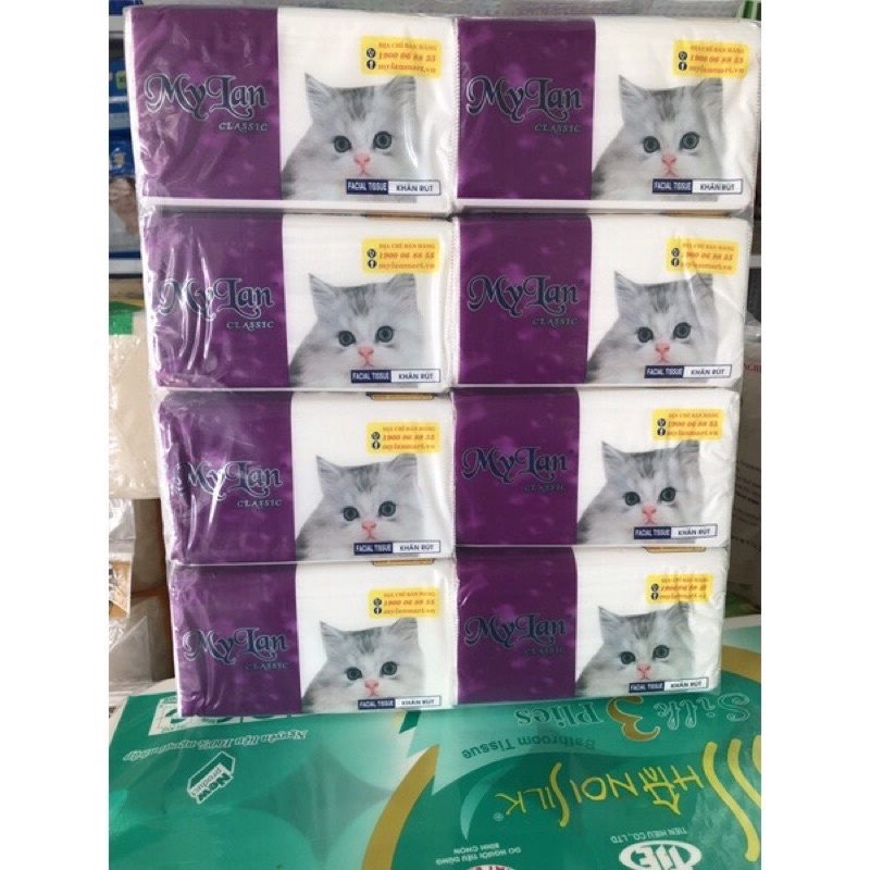 Giấy ăn My Lan bịch 8gói