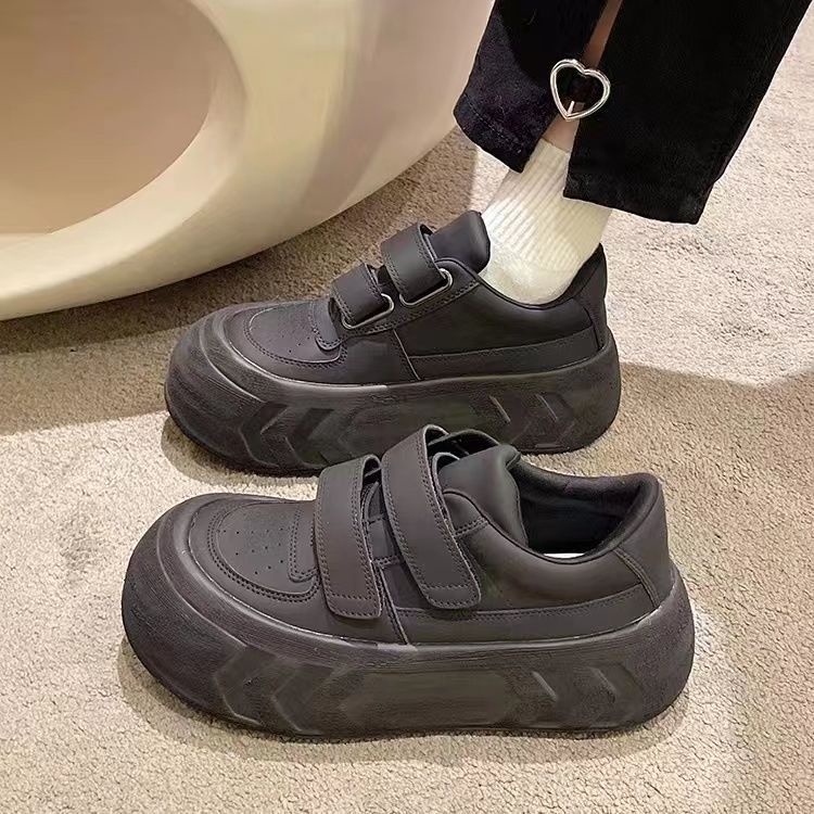 Giày Thể Thao Khóa Dán Đế Dày Thời Trang Năng Động Dành Cho Nữ