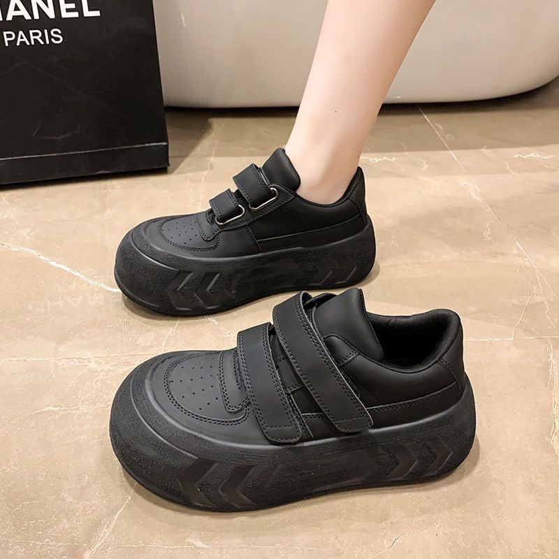 Giày Thể Thao Khóa Dán Đế Dày Thời Trang Năng Động Dành Cho Nữ