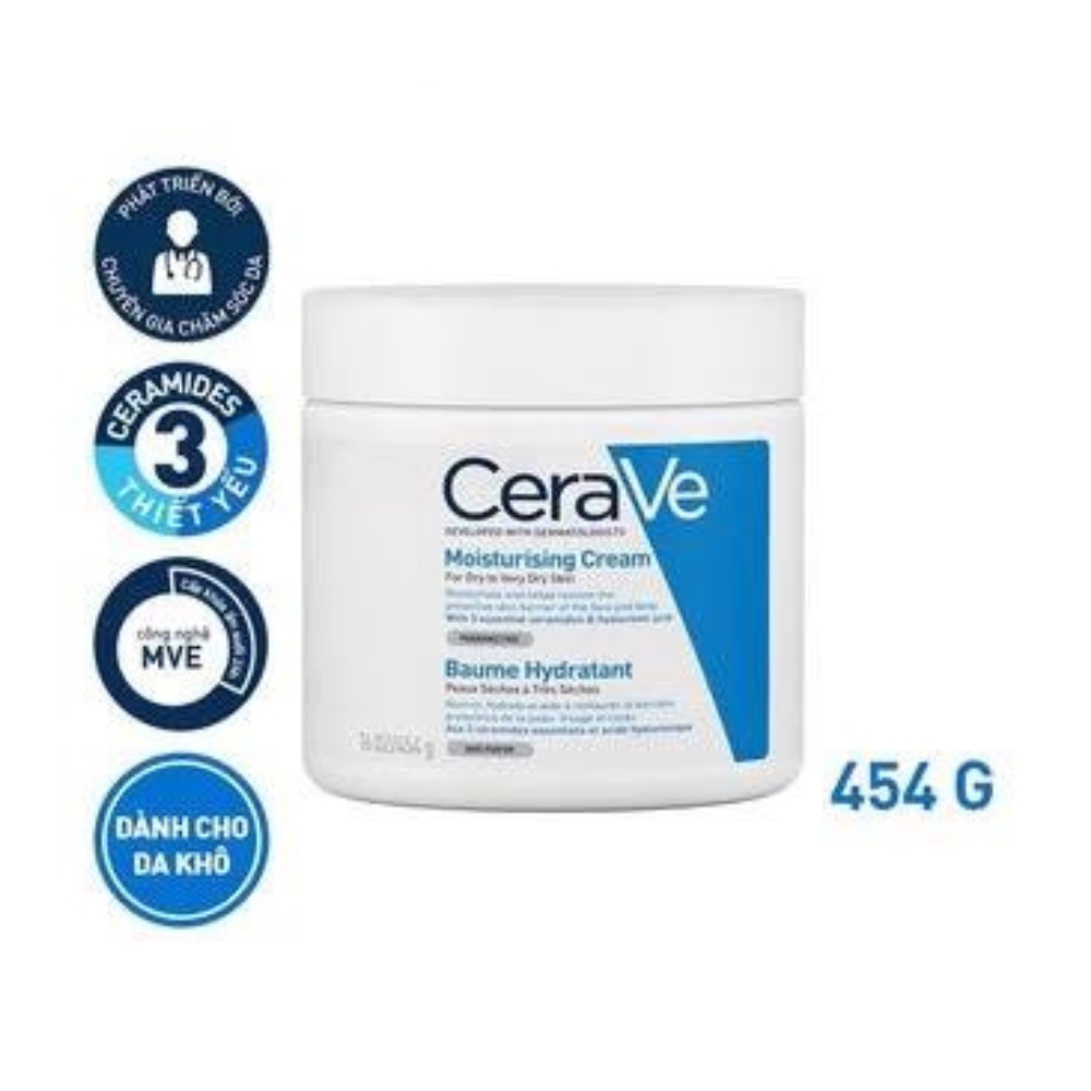 Kem Dưỡng Ẩm Dành Cho Da Khô Moisturising Cream CeraVe 454Gr