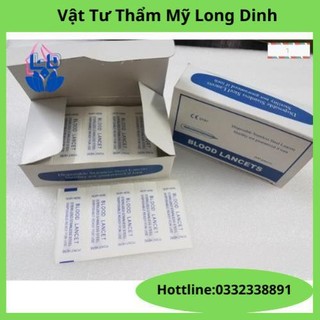 Kim chích máu, kim chích mụn lancets hộp 200 chiếc