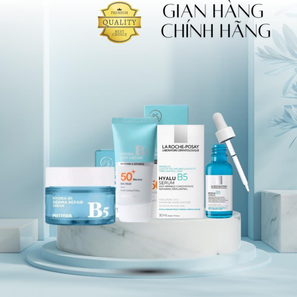 Combo 3 món Kem Chống Nắng + Kem Dưỡng Trắng + Serum La Roche-Posay
