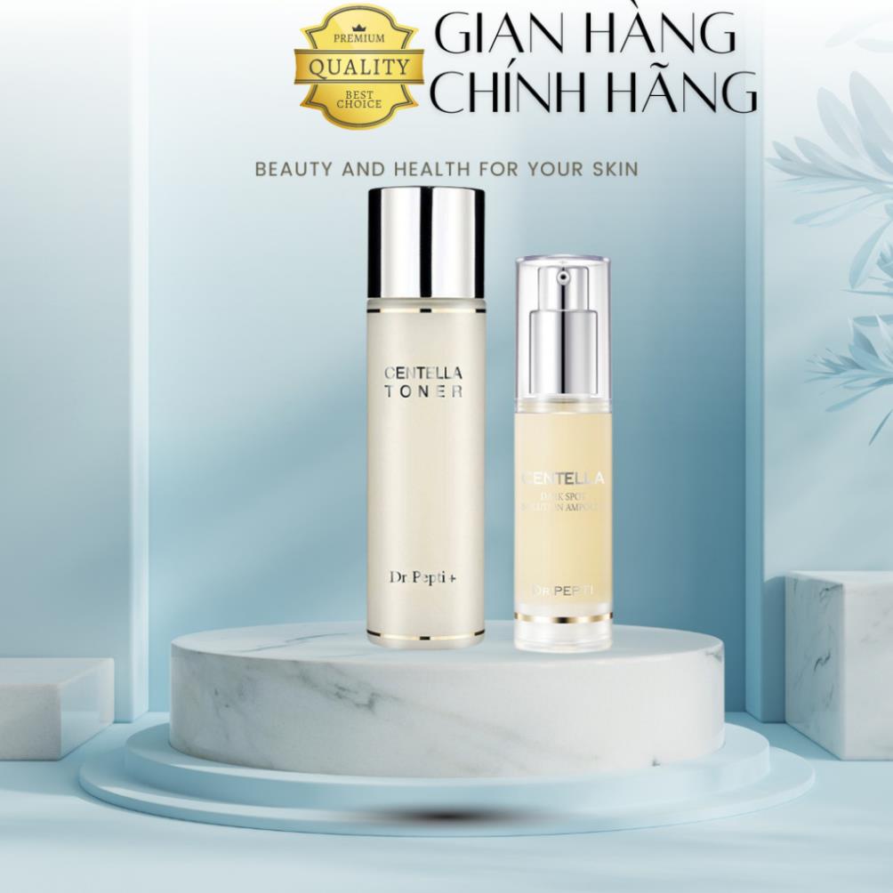 SERUM TRẮNG DA + Nước Hoa Hồng Dr.Pepti Centella