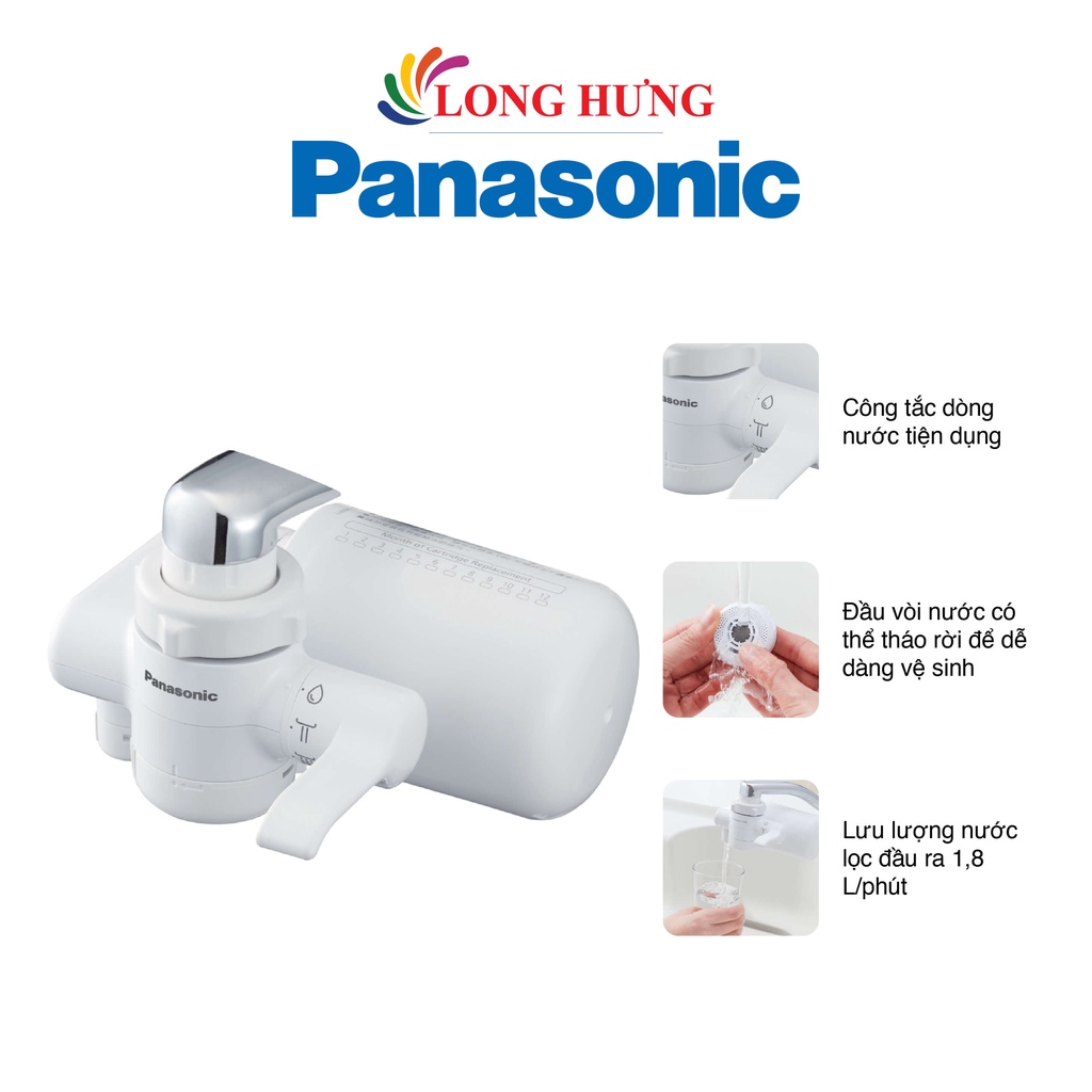 Bộ lọc nước tại vòi Panasonic TK-CJ300-WVN - Hàng chính hãng