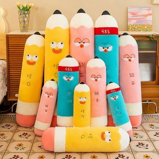 Gối ôm nhồi bông hình cây bút chì mới cho trẻ em
