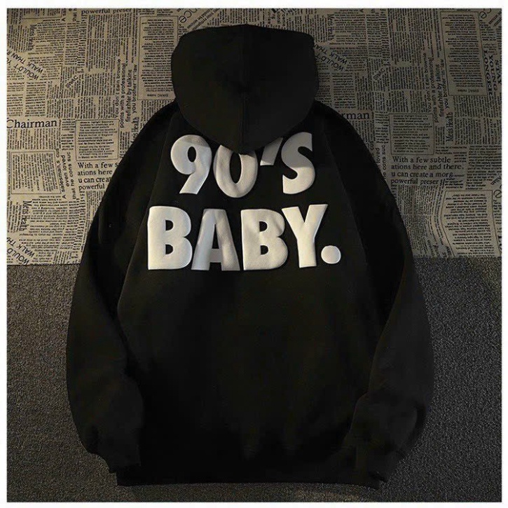 Áo Hoodie In Chữ BABY Chất Nỉ Dày Siêu Hot MFF777 HỎA TỐC