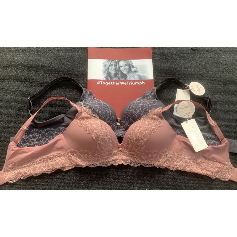 👙Áo lót nữ Triumph không gọng FLORAL MOTIA P