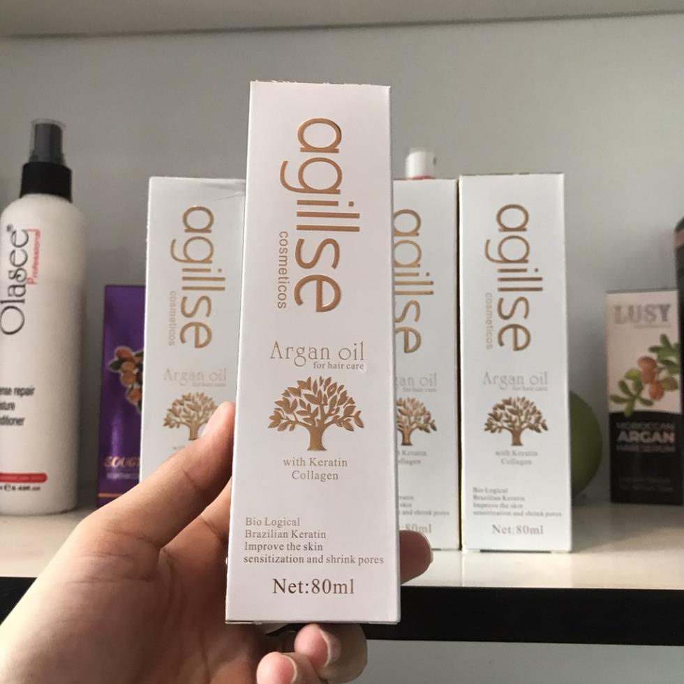 Tinh dầu dưỡng tóc agillse 80ml
