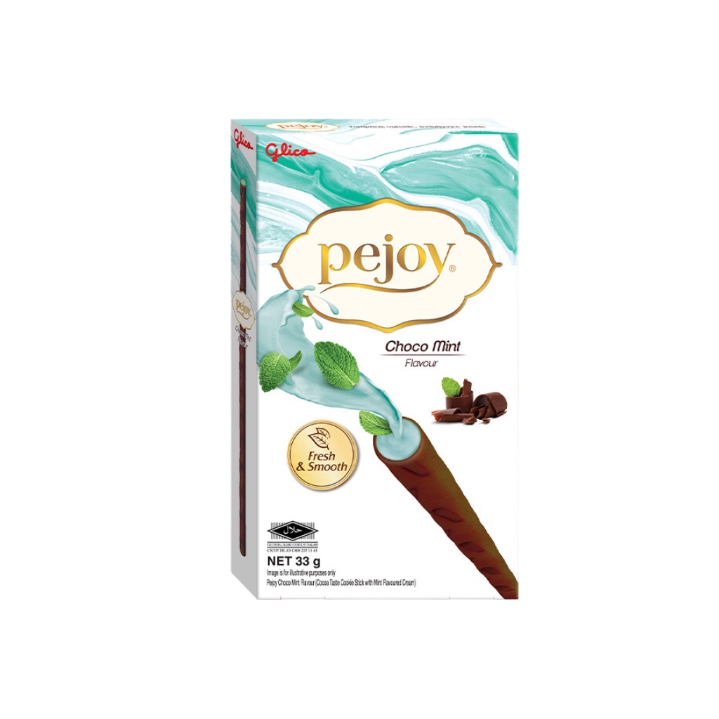 Hộp lẻ bánh que nhân kem Glico Pejoy nhiều vị 33gr