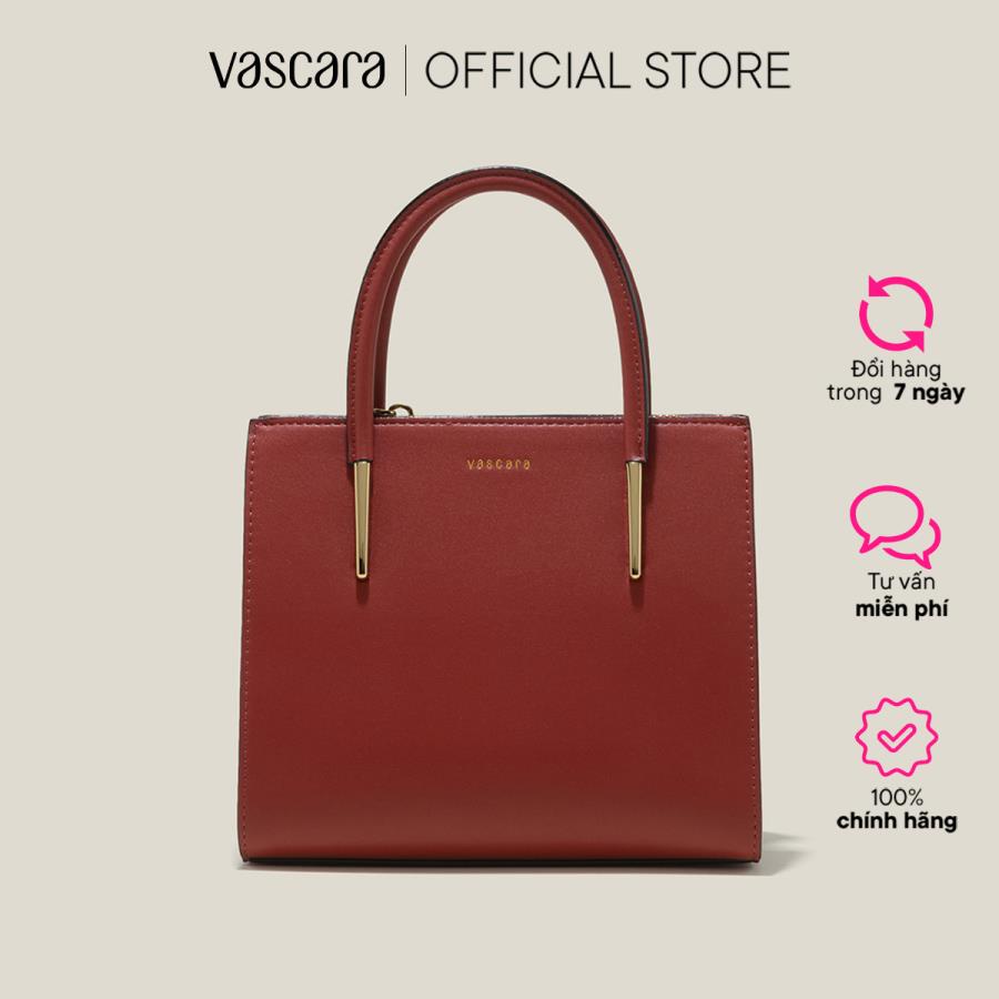 Vascara Túi Xách Công Sở Quai Đính Metallic - TOT 0117