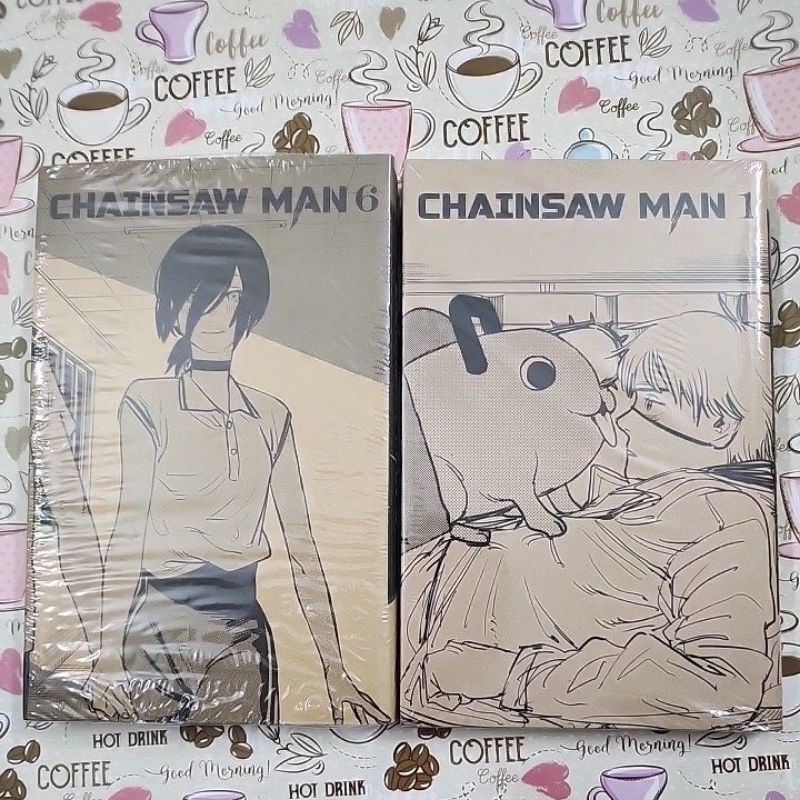 Chainsaw man nguyên seal kèm lót ly