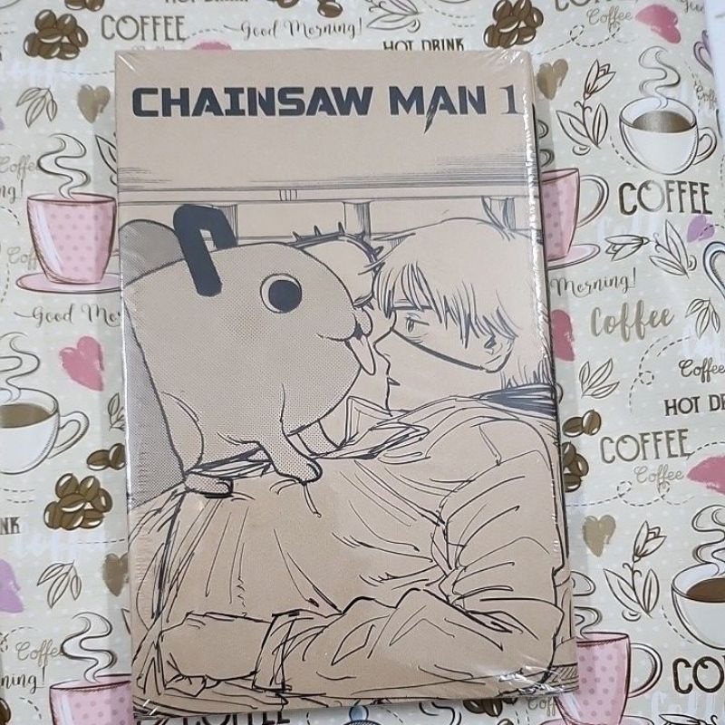 Chainsaw man nguyên seal kèm lót ly