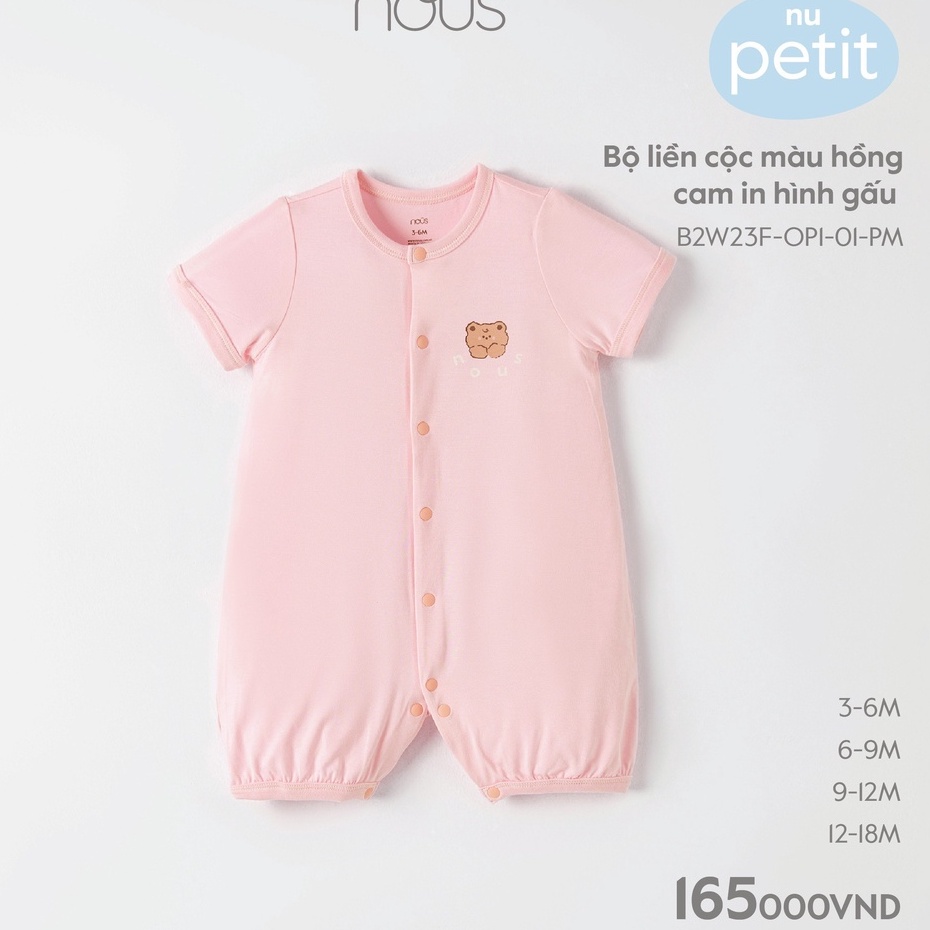 Bộ body NOUS siêu mềm mát 3m - 12m