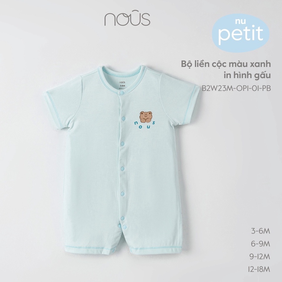 Bộ body NOUS siêu mềm mát 3m - 12m