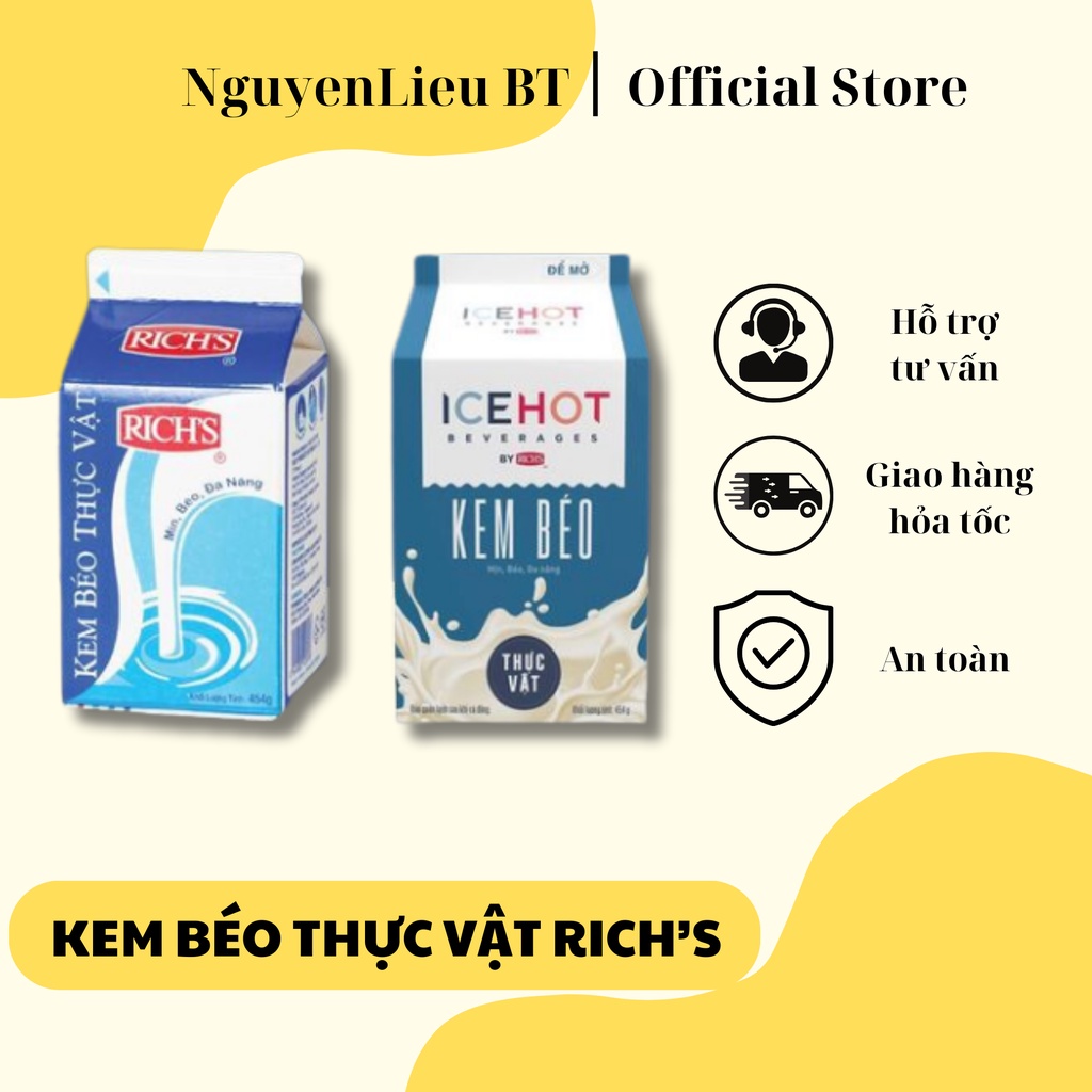 KEM BÉO THỰC VẬT RICH’S