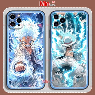 Ốp lưng iphone anime one piece luffy gear 1/2/3/4/5 cạnh vuông dẻo bvc cho ip 6/6s/7/8/X/XS/11/12/13/14 Pro Plus Max