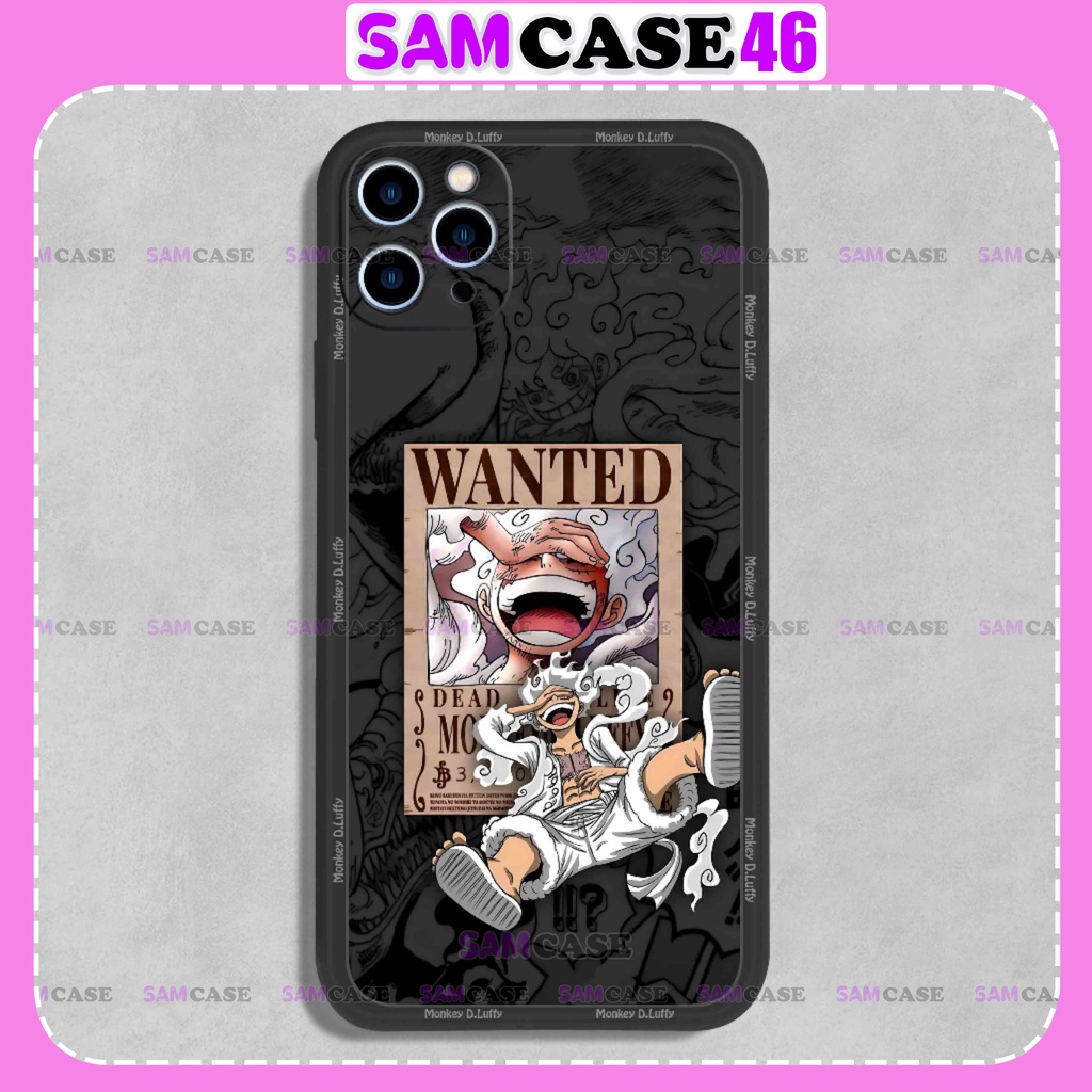 Ốp lưng iphone anime one piece luffy gear 1/2/3/4/5 cạnh vuông dẻo bvc cho ip 6/6s/7/8/X/XS/11/12/13/14 Pro Plus Max