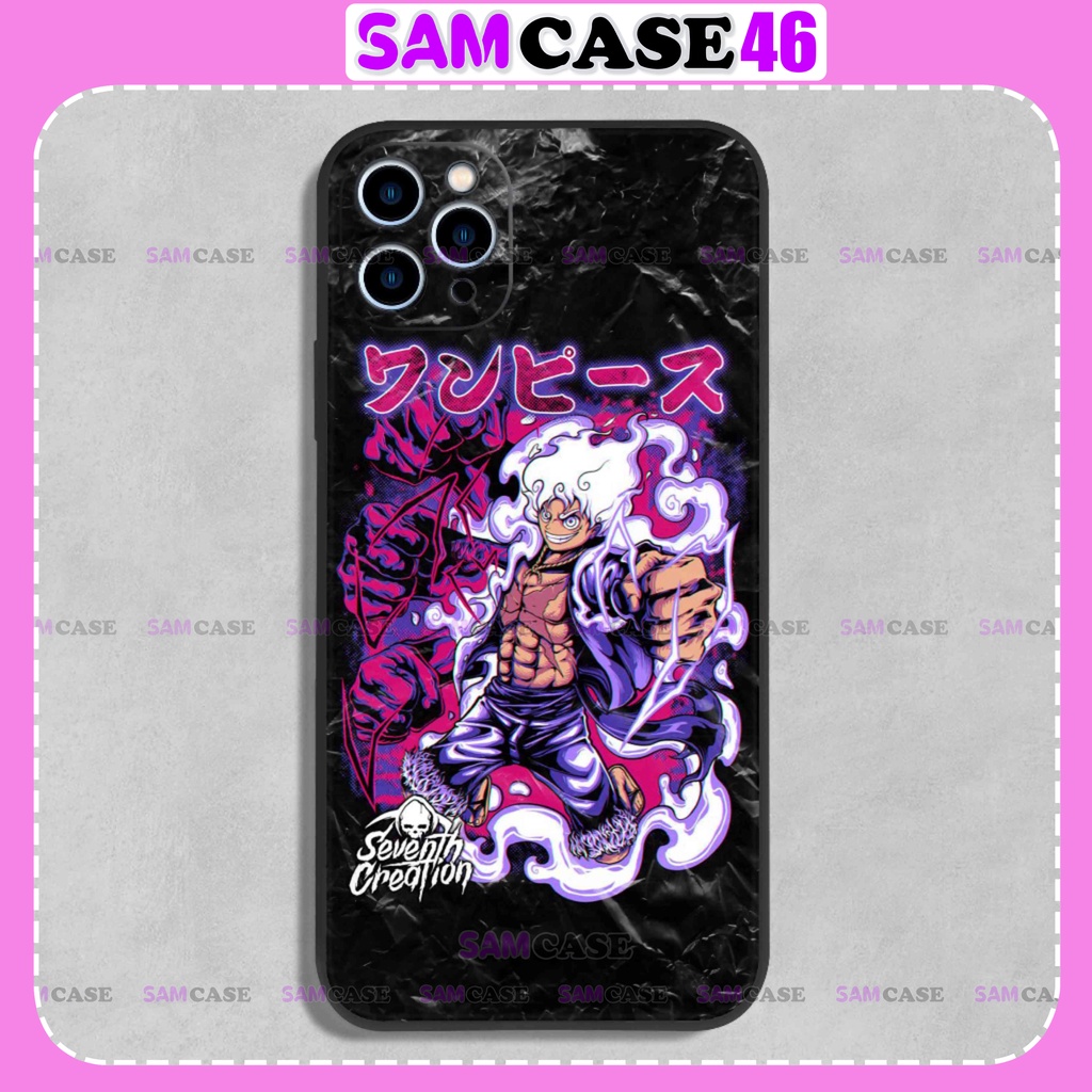 Ốp lưng iphone anime one piece luffy đảo hải tặc cạnh vuông silicon dẻo cho ip 6/6s/7/8/X/XS/11/12/13/14 Pro Plus Max