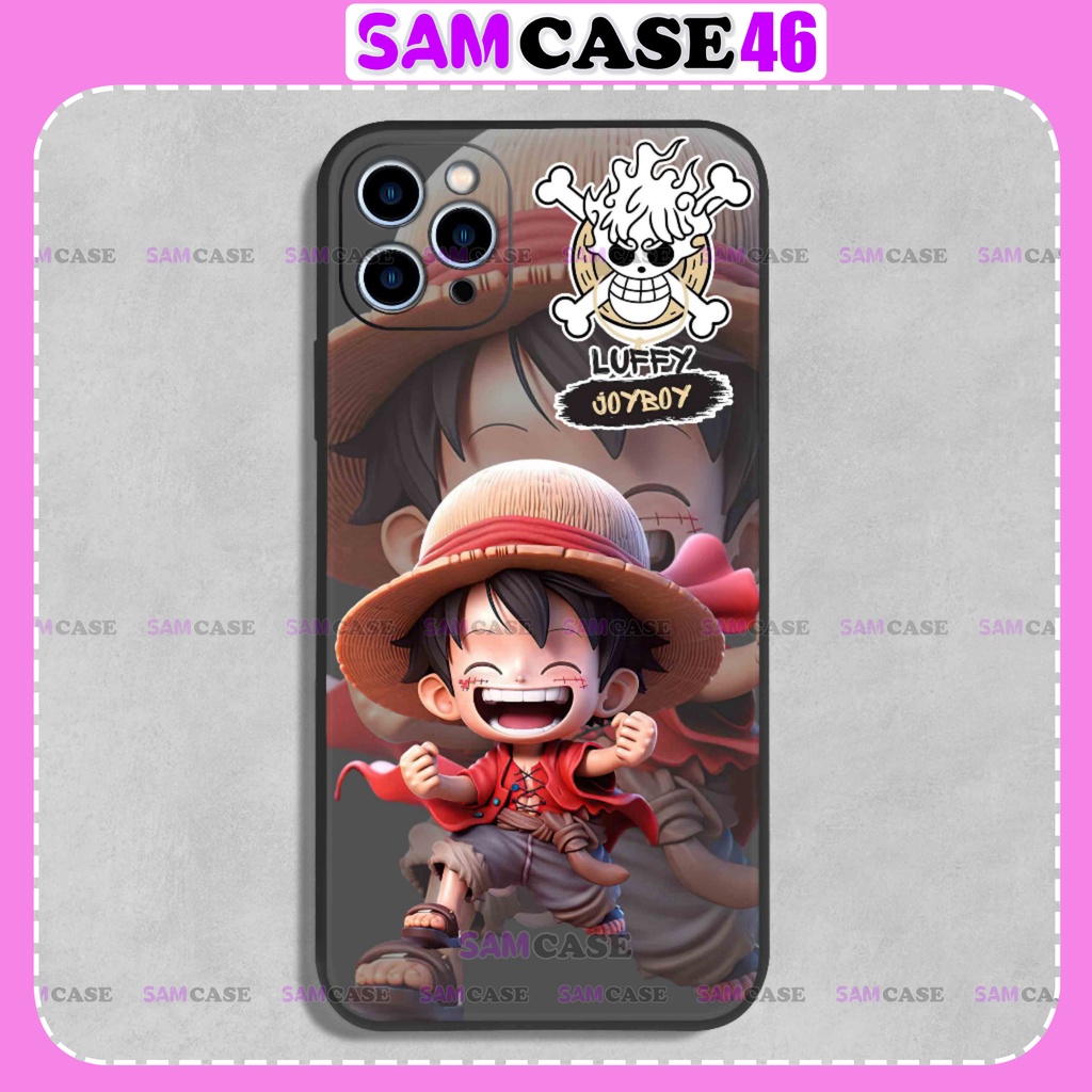 Ốp lưng iphone anime one piece luffy đảo hải tặc cạnh vuông silicon dẻo cho ip 6/6s/7/8/X/XS/11/12/13/14 Pro Plus Max