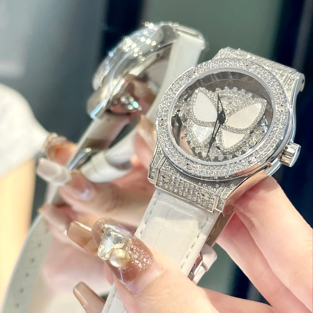 Thời Trang Đồng Hồ Đeo Tay senior dream Đính Đá Lấp Lánh Sang Trọng Dành Cho Nữ 2023