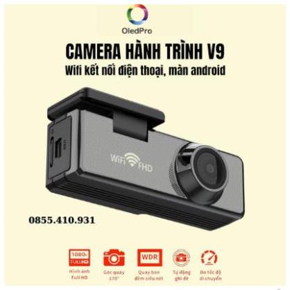 Camera hành trình WIFI  V9  Full HD 1080P kết nối WIFI với điện thoại và màn android ô tô | BigBuy360 - bigbuy360.vn