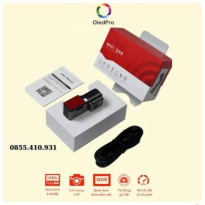 Camera hành trình WIFI  V9  Full HD 1080P kết nối WIFI với điện thoại và màn android ô tô | BigBuy360 - bigbuy360.vn