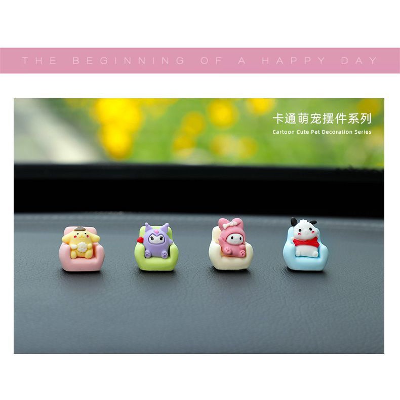 Búp Bê Hoạt Hình mini Dễ Thương Dùng Để Trang Trí Nội Thất Xe Hơi