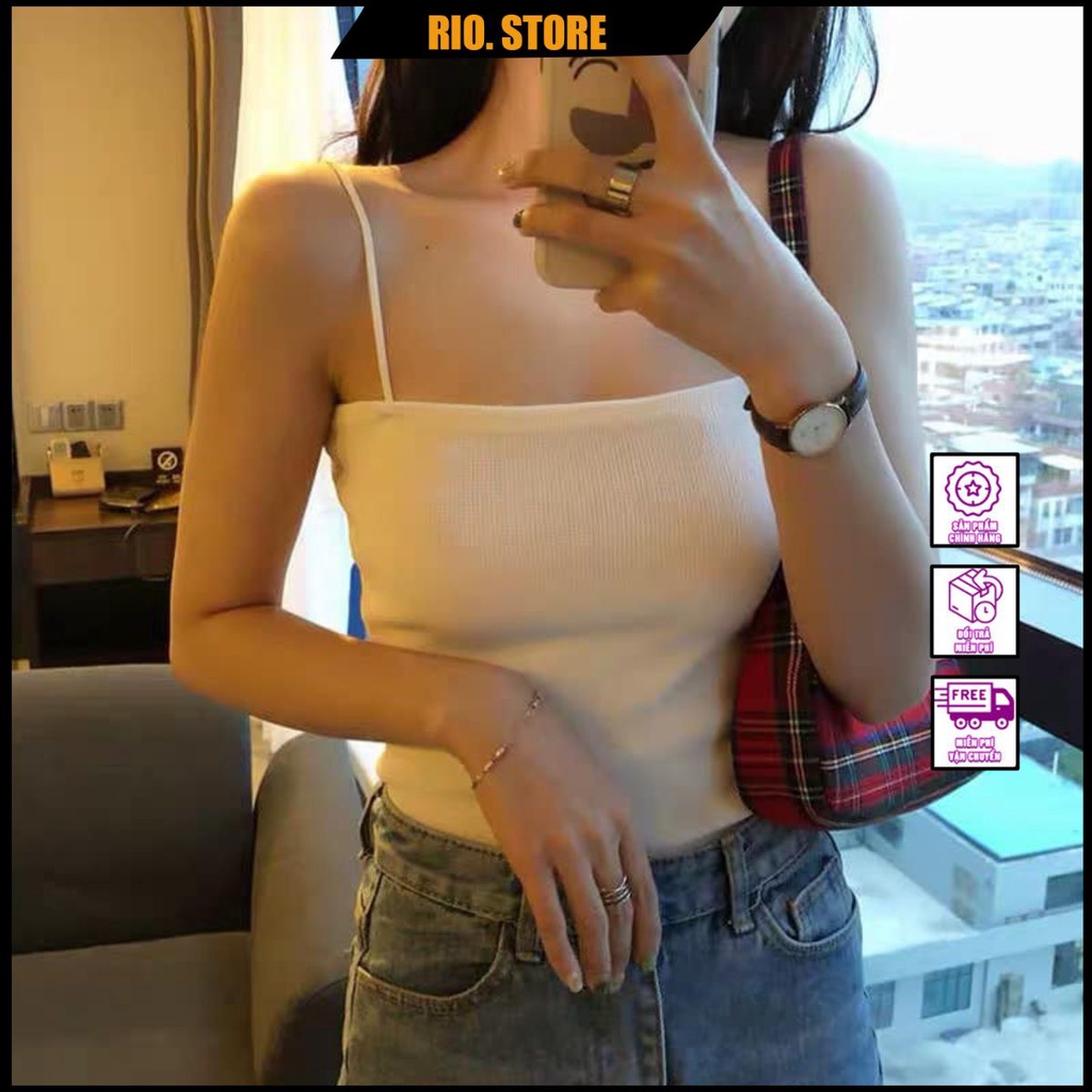 [ RẺ VÔ ĐỊCH] Áo 2 dây body PEONYB nữ - 2s dáng ôm sexy lady mặc ở nhà mùa hè màu ĐEN | TRẮNG ulzzang HOT