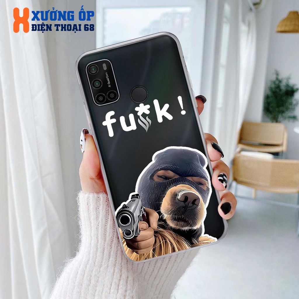 Ốp silicon TPU Vsmart Star 5 / Joy 4 / Live 4 hình chú chó dễ thương dẻo rẻ đẹp