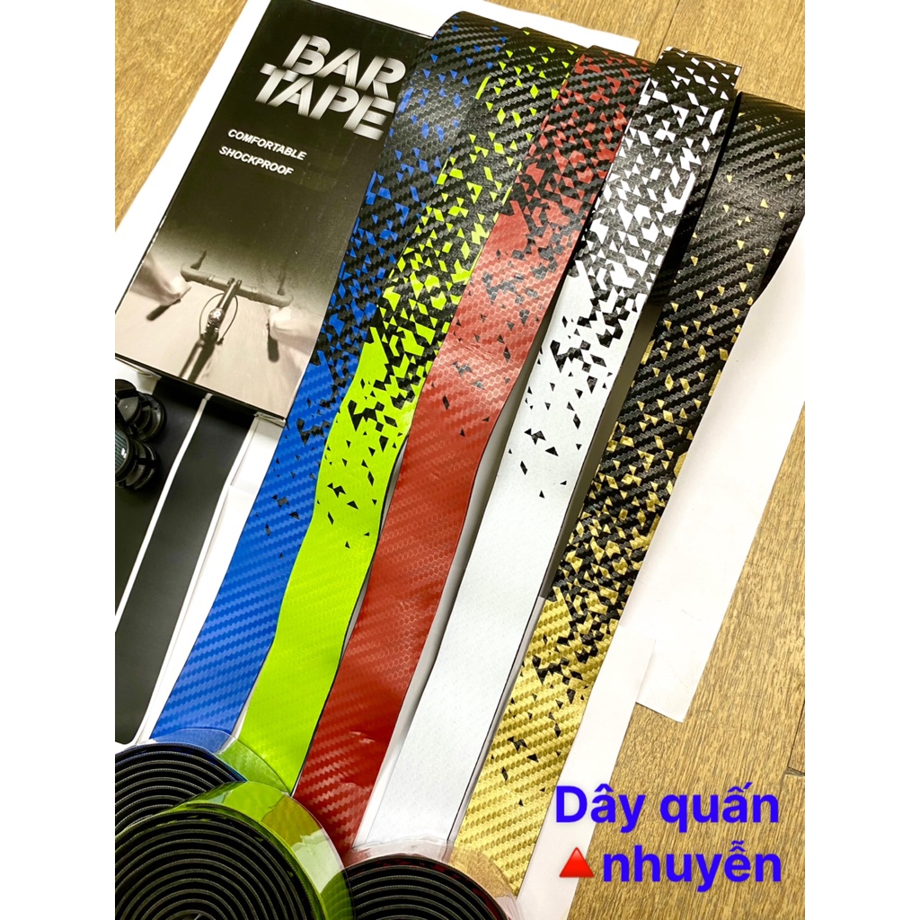 Dây Quấn Ghi Đông Tam Giác Nhuyễn Cho Xe Đạp