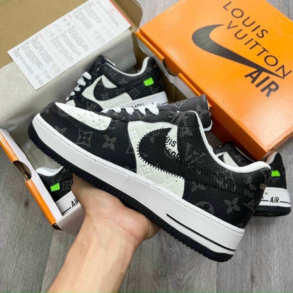 Giày_Nike Air Force 1 LV Trắng, Giày AF1 LV Bản Cao Cấp Bản Đẹp Hot Trend Full Box Bill