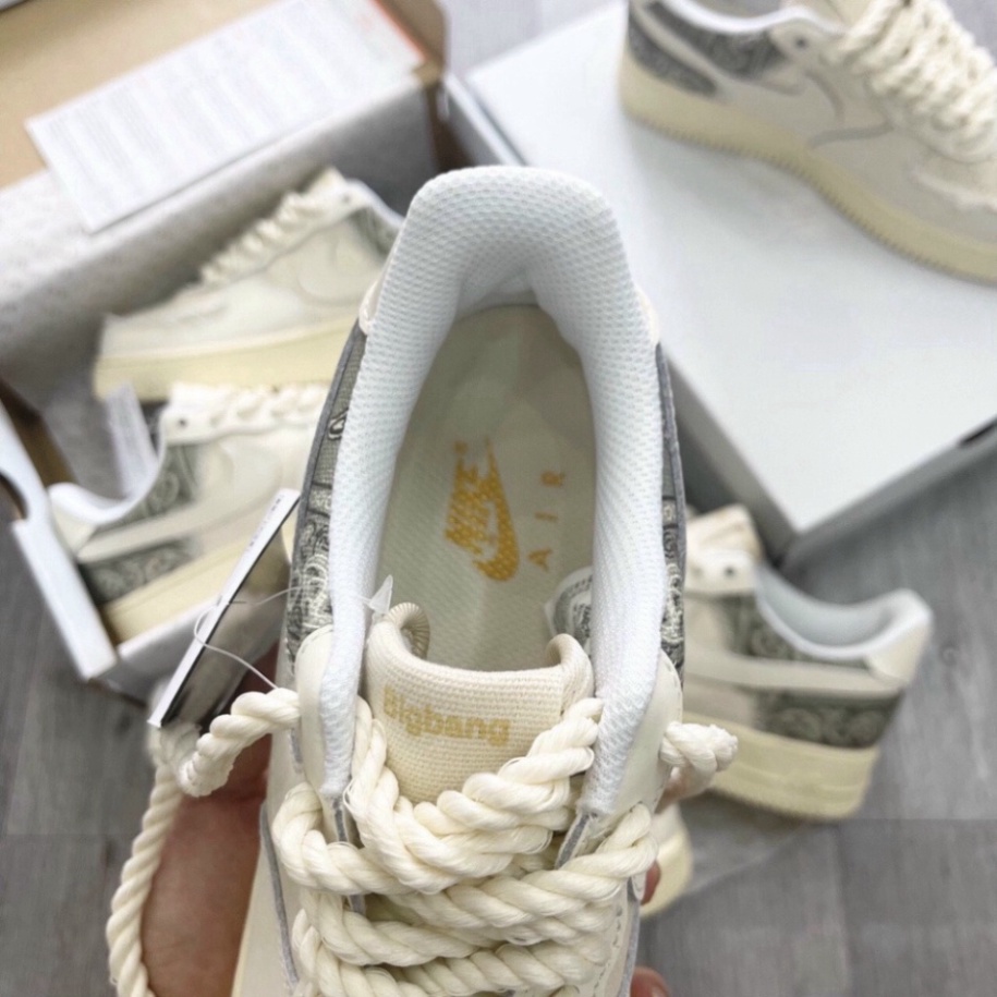Giày_Nike Air Force 1 LV Trắng, Giày AF1 LV Bản Cao Cấp Bản Đẹp Hot Trend Full Box Bill