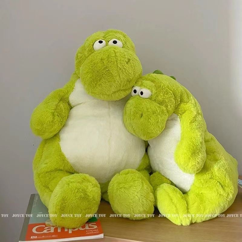 Thú Nhồi Bông Hình Khủng Long Xanh Lá Dễ Thương