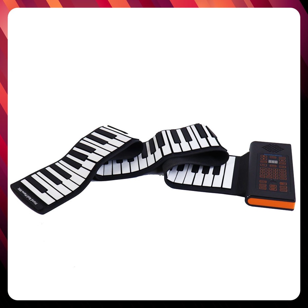 Piano Phím Cuộn xếp gọn hỗ trợ bluetooth - hàng cao cấp