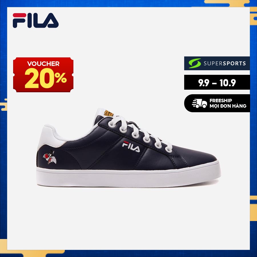 Giày sneaker unisex Looney Tunes x Fila Court Deluxe Wblt Logo - 1TM01892F-138
