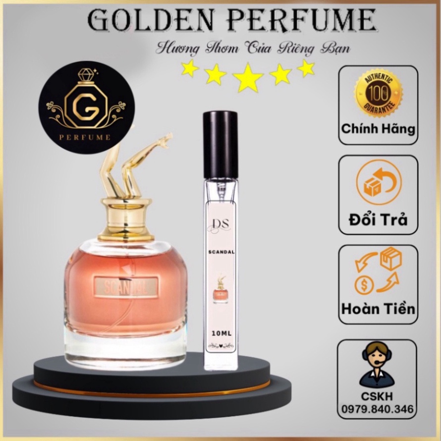Nước Hoa Nữ - J̲e̲a̲n̲ P̲a̲u̲l̲ G̲a̲u̲l̲t̲i̲e̲r̲ S̲c̲a̲n̲d̲a̲l̲, chính hãng chiết 10ml - Golden Perfume