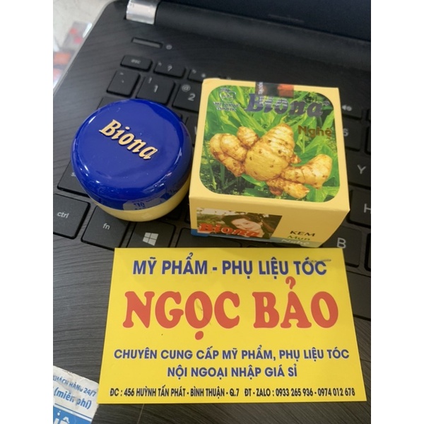 Kem Mụn Nghệ Biona 3g ⚡ CAM KẾT CHÍNH HÃNG ⚡ Kem mụn thành phần nghệ và vitamin B2 giúp tái tạo da, sát khuẩn làm mềm da