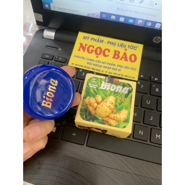 Kem Mụn Nghệ Biona 3g ⚡ CAM KẾT CHÍNH HÃNG ⚡ Kem mụn thành phần nghệ và vitamin B2 giúp tái tạo da, sát khuẩn làm mềm da