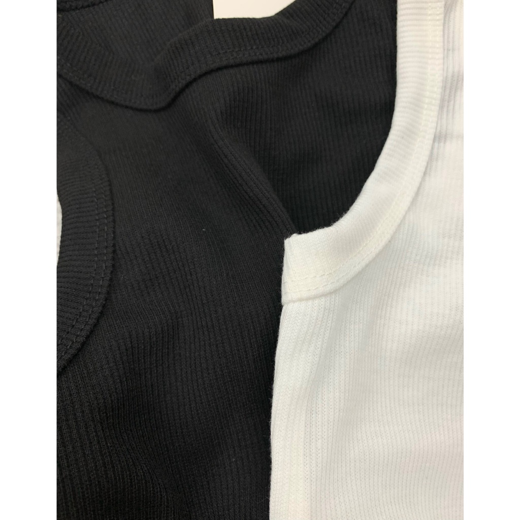 Áo croptop, áo 3 lỗ vải tăm gân cotton mềm mịn - . - Aobalotamgan6156/P5k2