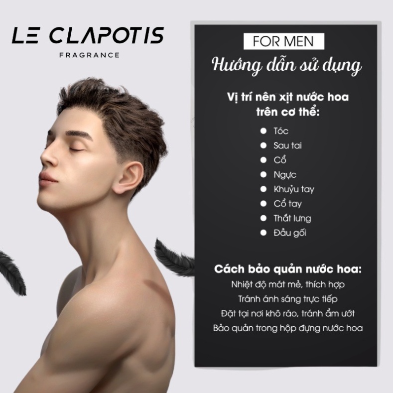 Nước Hoa Nam YSL Y EDP chính hãng Le Clapotis 30ml Thơm Lâu Hương Thơm Ngọt Dịu Quyến Rũ - Hàng mới về