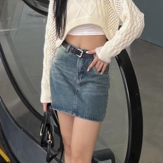 Chân váy jeans chữ a dáng ngắn - . - cvjeanchua7194_p7k7