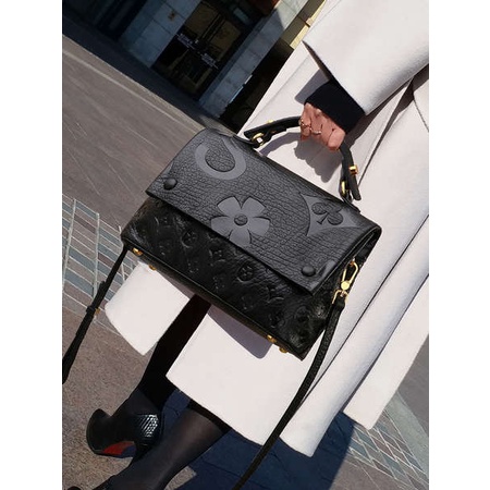 Túi Xách Đeo Vai Màu Đen Phong Cách Thời Trang Mới 2023 Dành Cho Nữ