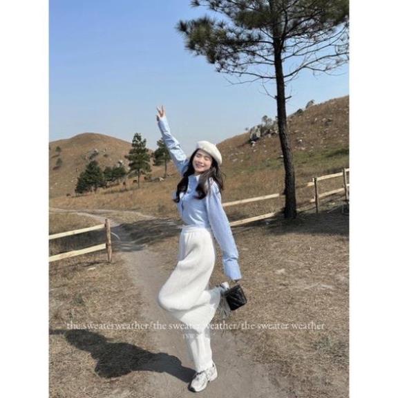 ÁO sơ mi thô dài tay dáng croptop CHIPBONG SMCRT86127/p0k31
