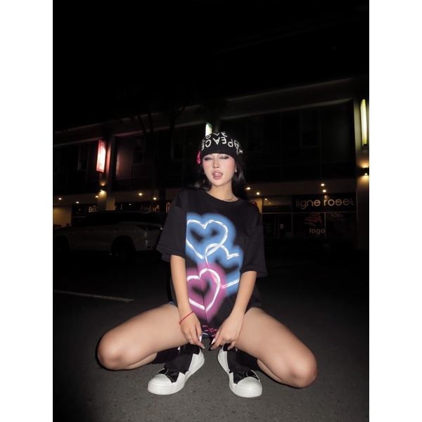 Aither Studio Áo thun LONELY SO LAPLANH Black/White/Beige