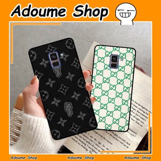 Ốp lưng samsung a5 2018 / a8 2018 / a8 plus / a8+ in thương hiệu, gấu bearbrick dễ thương