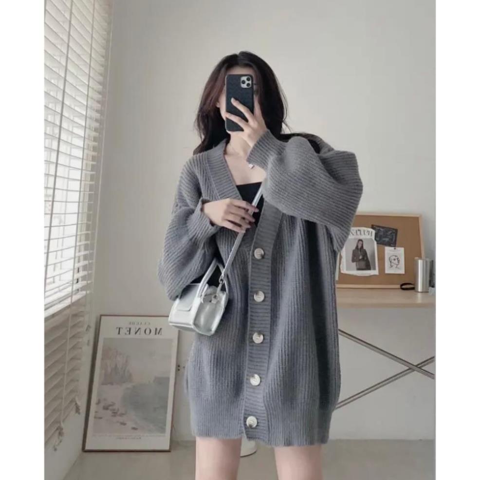 ÁO cardigan form to chất len dày dặn -BOOBOO- AoCDGduatron208_P1K6