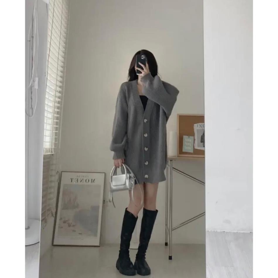 ÁO cardigan form to chất len dày dặn -BOOBOO- AoCDGduatron208_P1K6