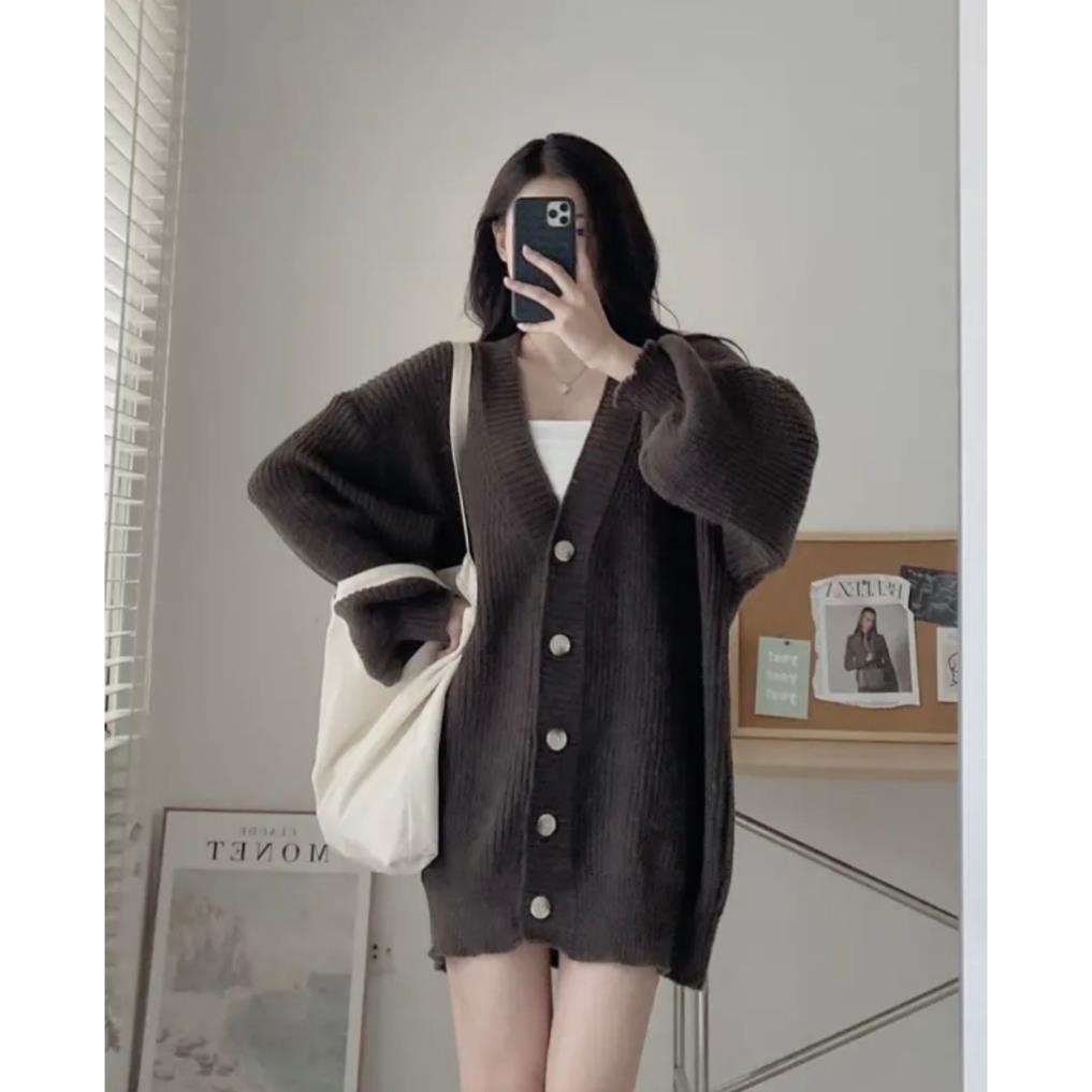 ÁO cardigan form to chất len dày dặn -BOOBOO- AoCDGduatron208_P1K6