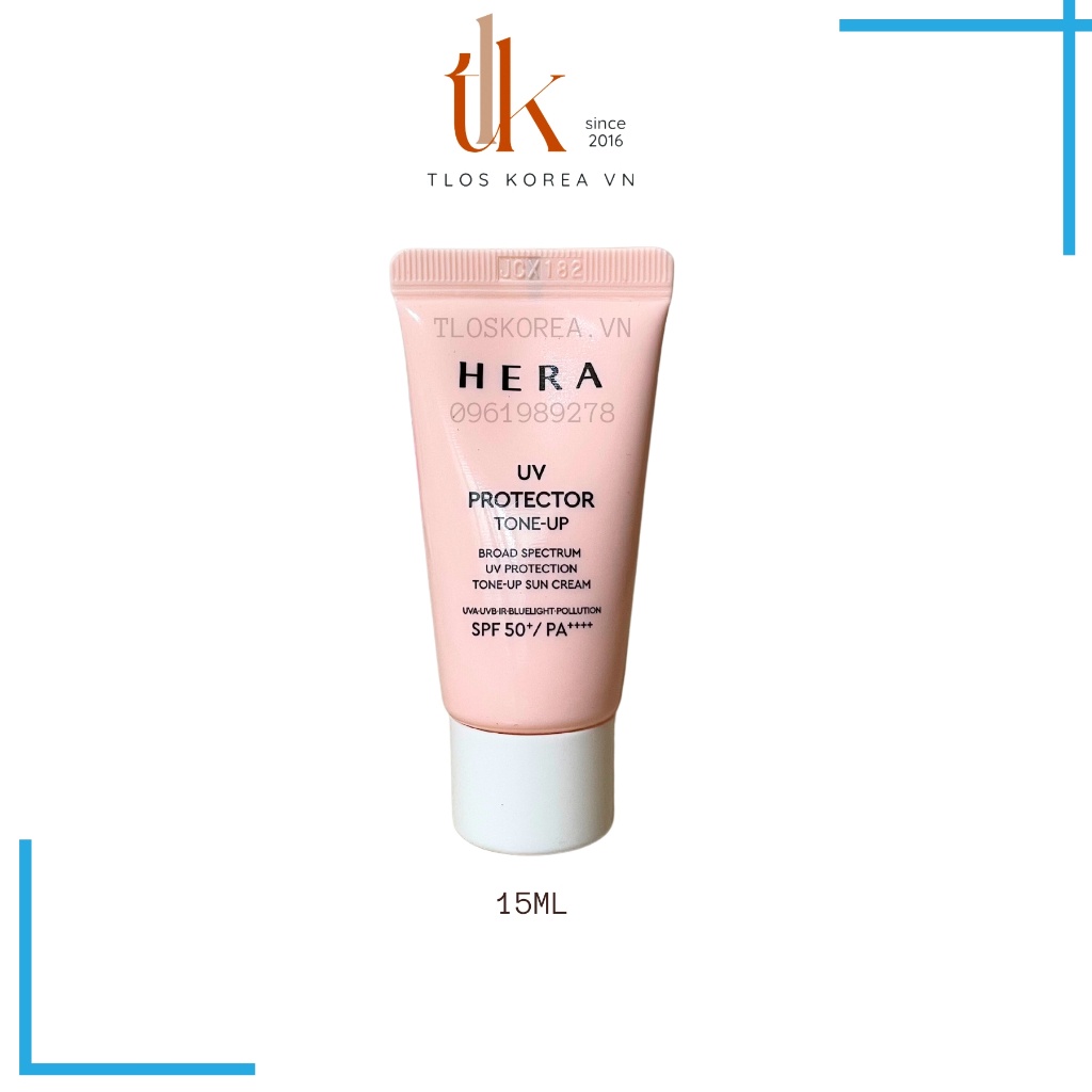 Kem chống nắng nâng tone Hera uv protector tone up spf50+ pa++++