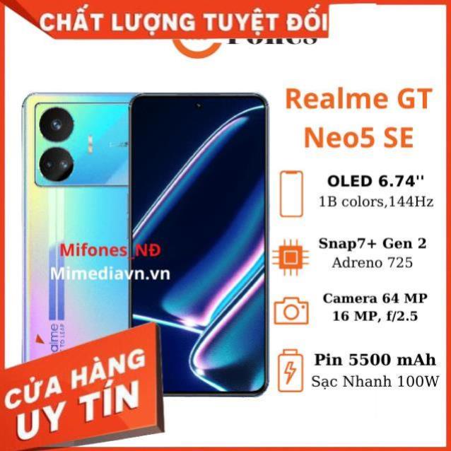 Điện thoại realme gt neo 5 SE 5G Snap 7+ gen 2 Sạc nhanh 100W Mifones